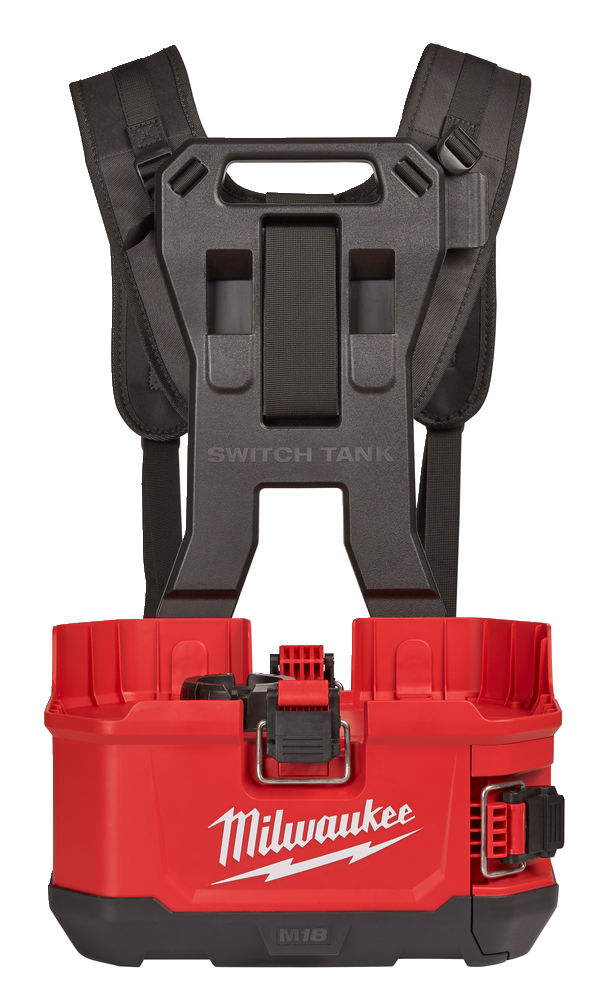 Plecakowy opryskiwacz ciśnieniowy akumulatorowy M18 SWITCH TANK BPFPH Milwaukee z akumulatorem i ładowarką